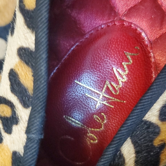 SOLD!! COLE HAAN Women's Air Morgan Leopard Ballet Flat - Size 8 1/2 - Picture 7 of 8